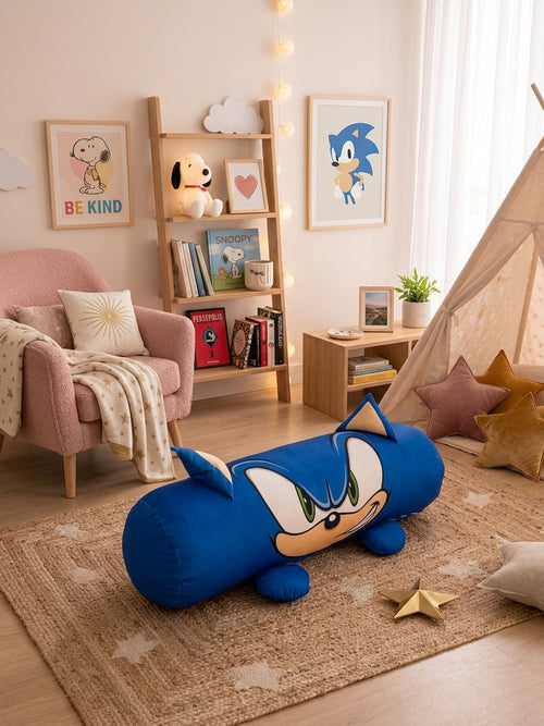 Almohada tubular decorativa de piel de durazno, 100 cm