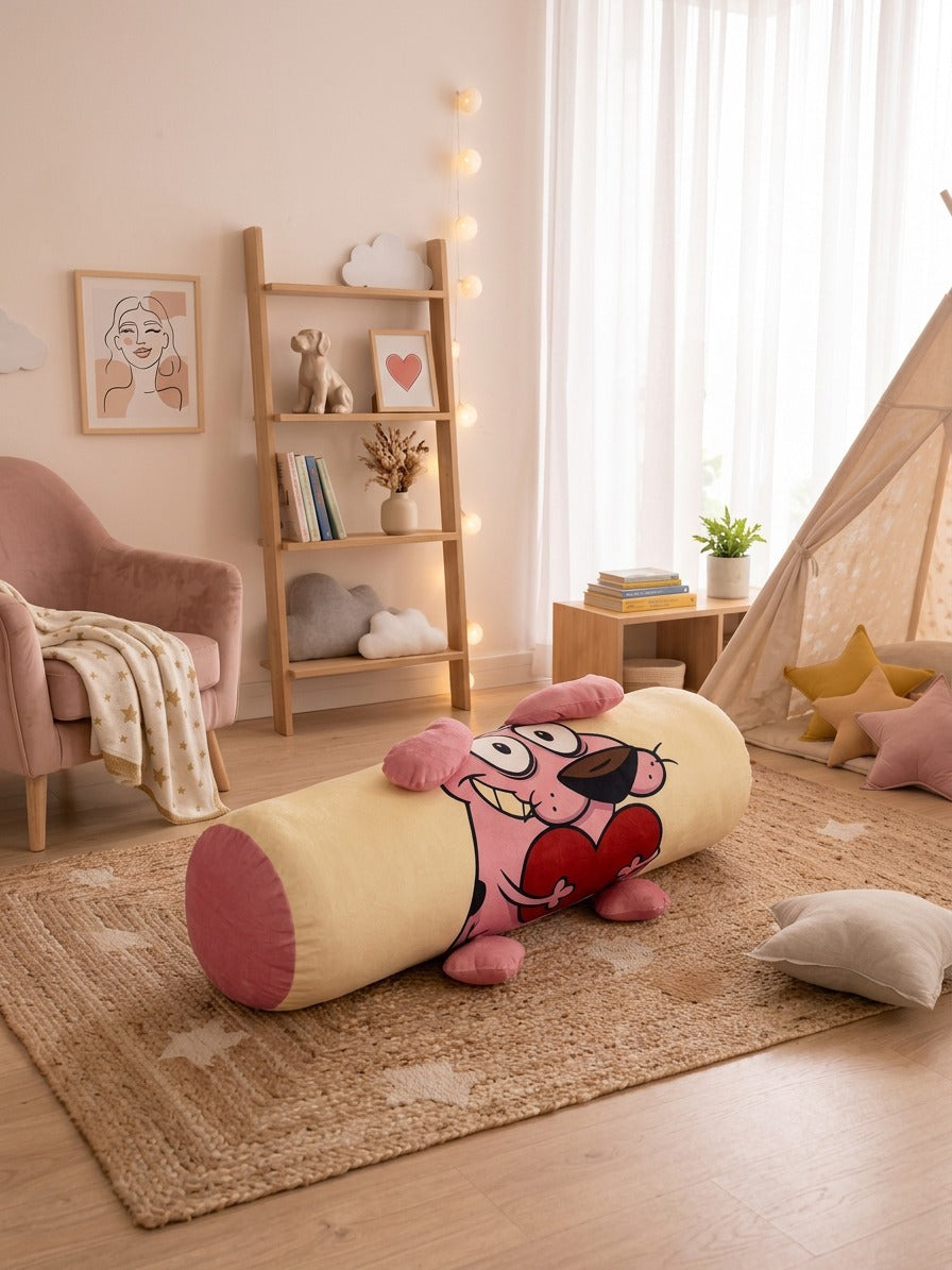 Almohada tubular decorativa de piel de durazno, 100 cm