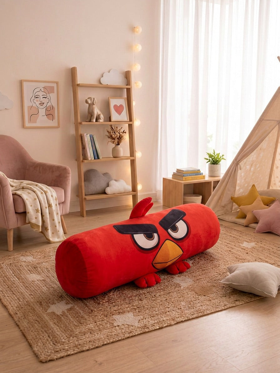 Almohada tubular decorativa de piel de durazno, 100 cm