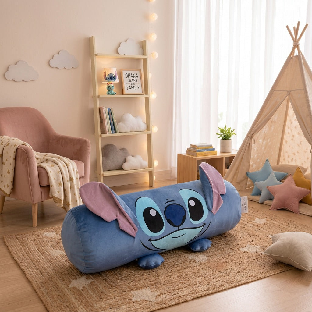 Almohada tubular decorativa de piel de durazno, 100 cm