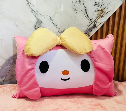 Almohada grande decorativa de piel de durazno hipoalergénica