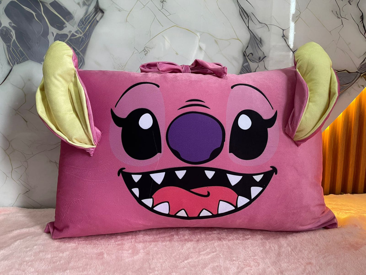 Almohada grande decorativa de piel de durazno hipoalergénica