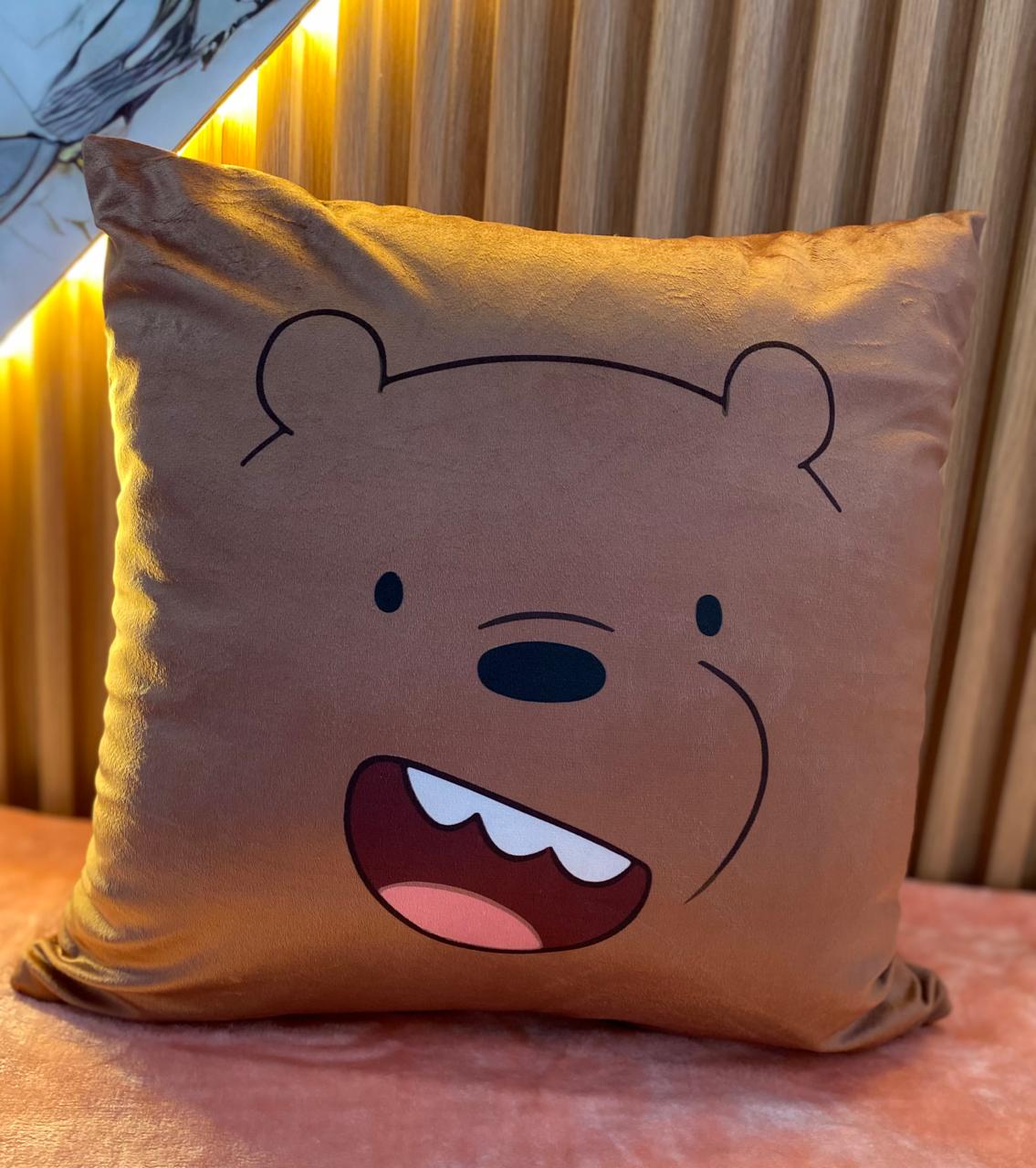 Cojín decorativo de tela suave para habitación infantil y sala