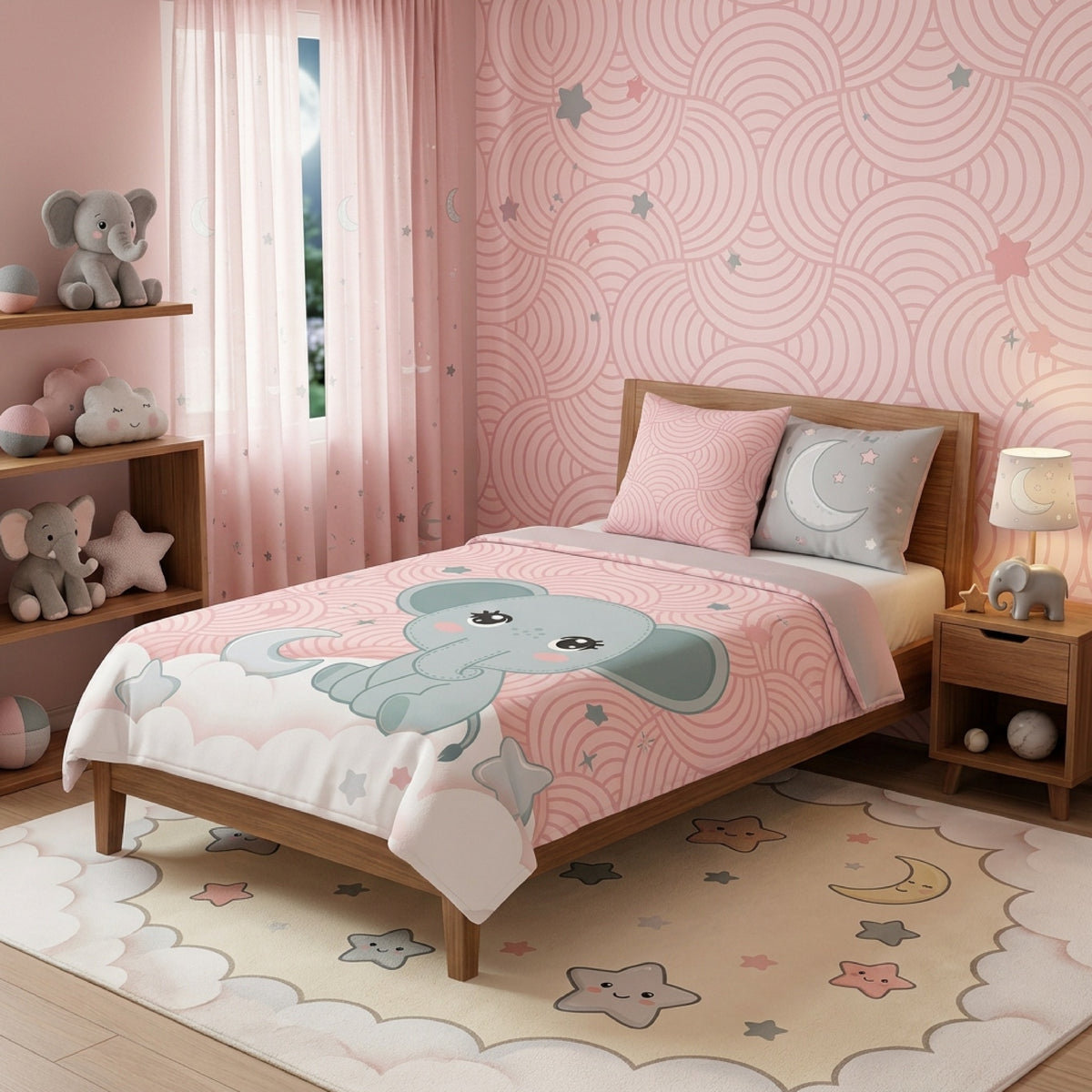 Cobija infantil de piel de durazno hipoalergénica, 1,20 m