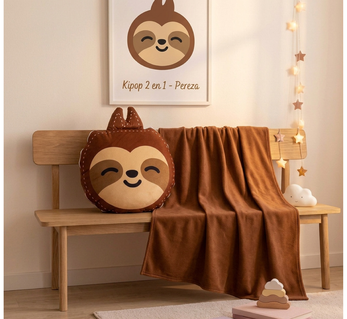 Cobija decorativa de piel de durazno para sala y dormitorio